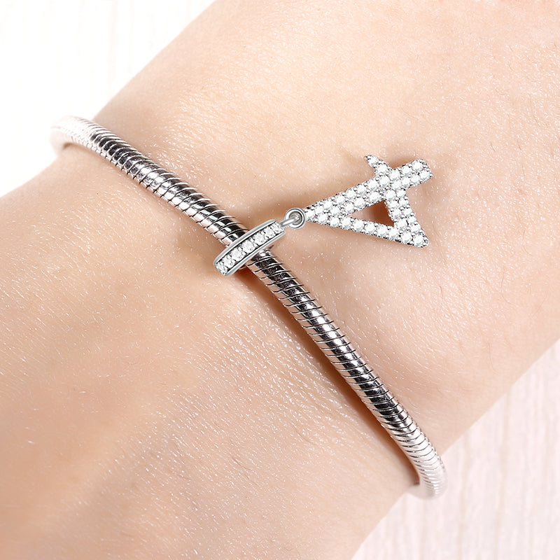 Gnoce "Valuable Honesty" Number Theme Four 925 Sterling Silver Pendant For Bracelets_3