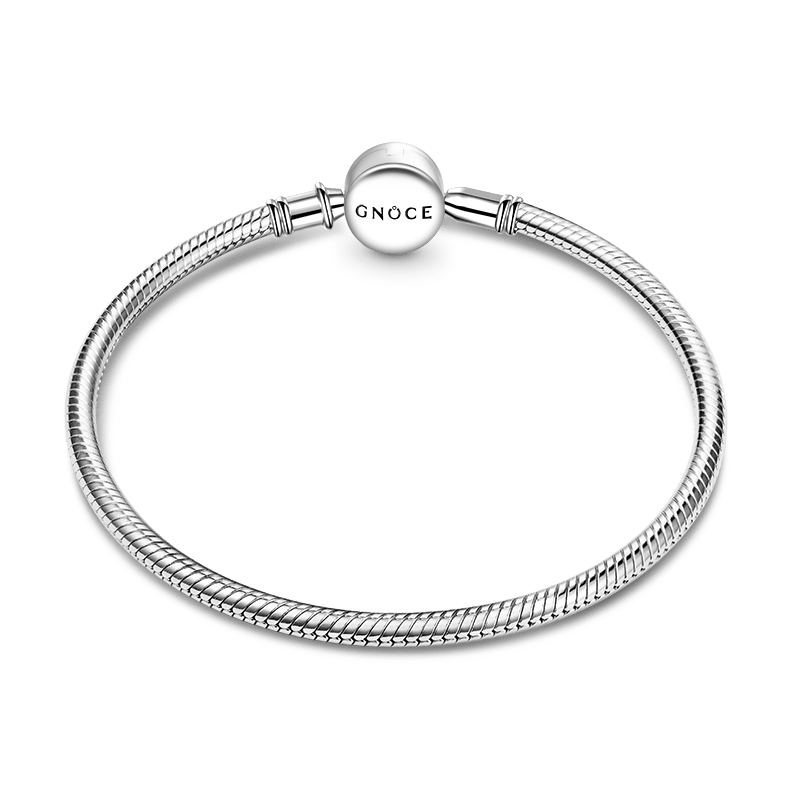 Gnoce Devil's Eye Basic Snake Chain Bracelet_2