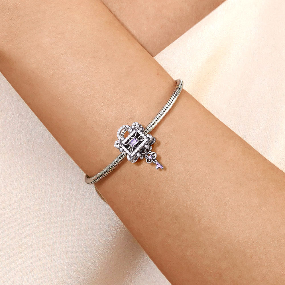 Gnoce Vintage Lock Key Charm_5