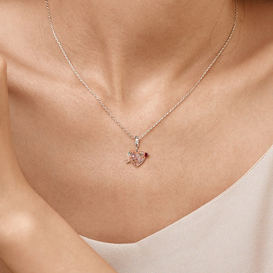 Gnoce Bow & Arrow Heart Double Dangle Charm_7