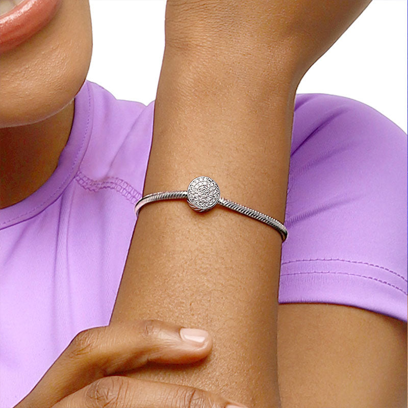 Gnoce " Golden Sweet Memories " Personalised Memory Photo Bead Charm 925 Sterling Silver Perfect Workmanship Gift for Her Fit for Bracelet Necklace_3