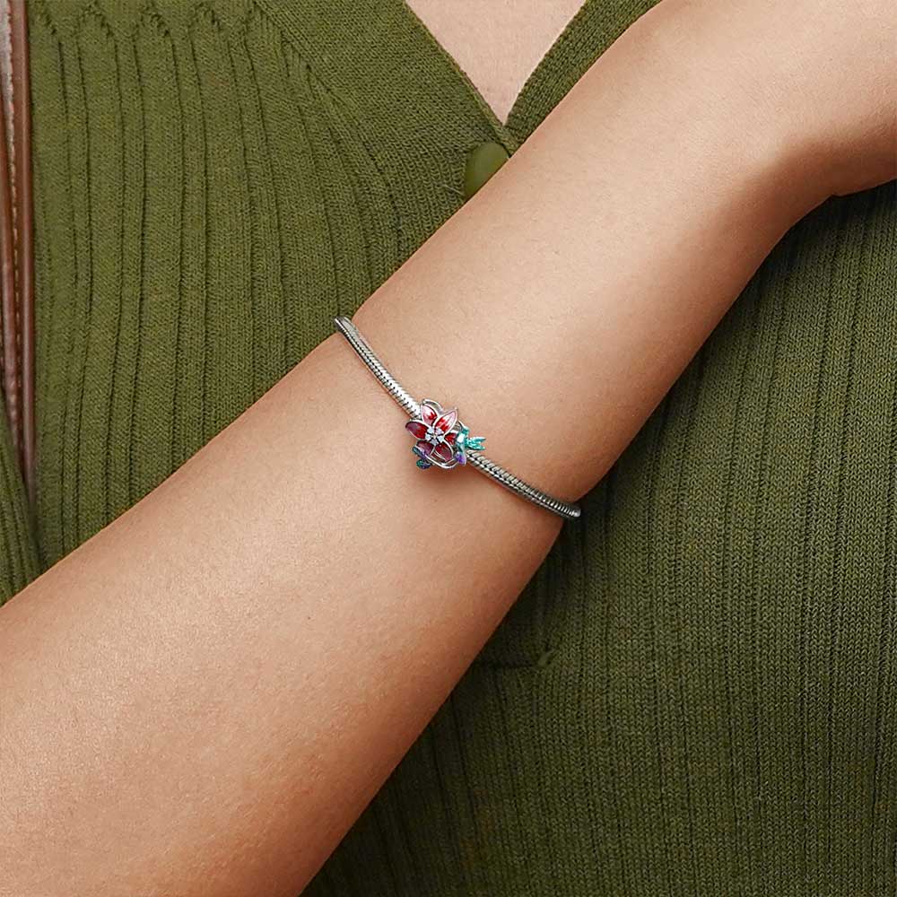 Gnoce Bird & Flowers Charm_5