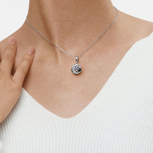 Gnoce Projection "I Love you" Moon&Star Pendant Dangle Charm_6