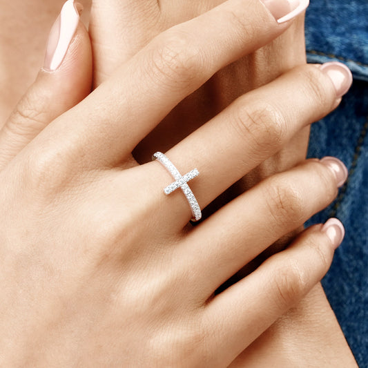 Gnoce Eternity Cross Ring_6