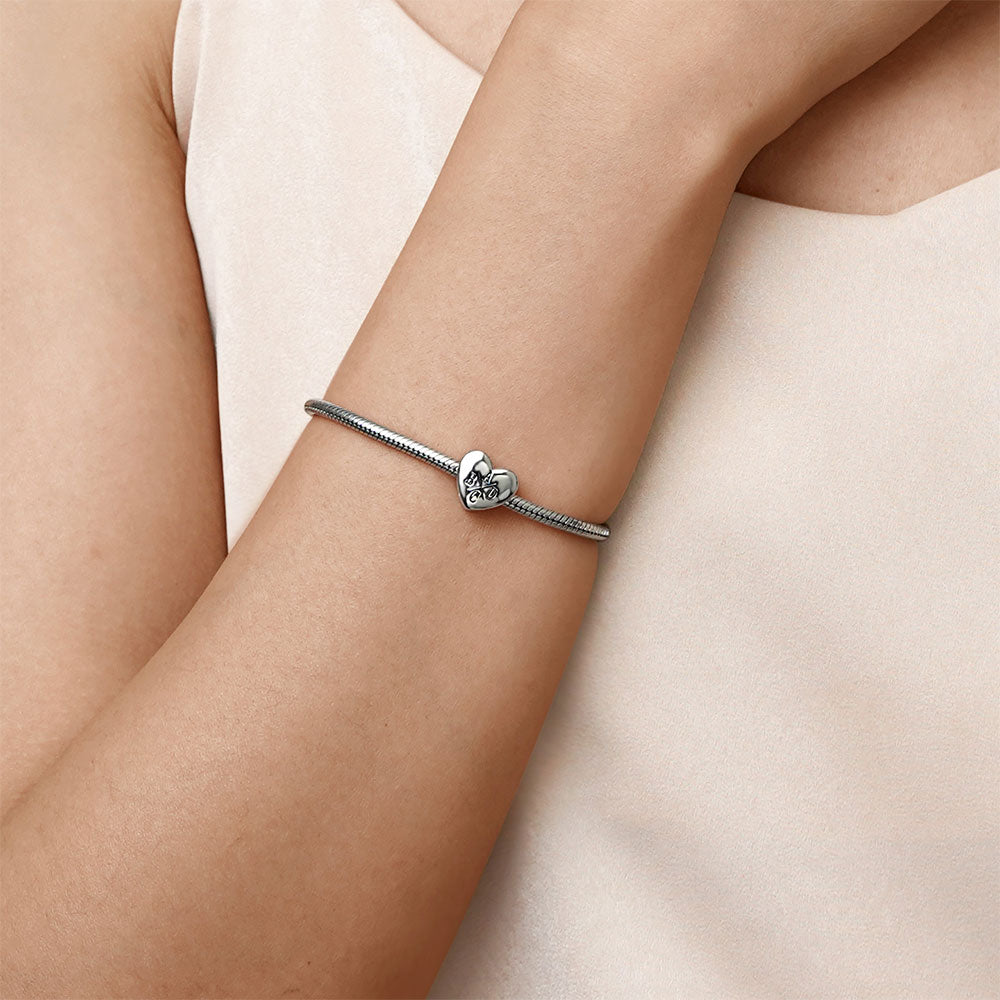 Gnoce Best Initial Letters Personalized Heart Charm_5