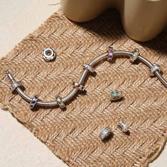 Gnoce Birthstone Infinity Love Symbol Stopper Charm_6