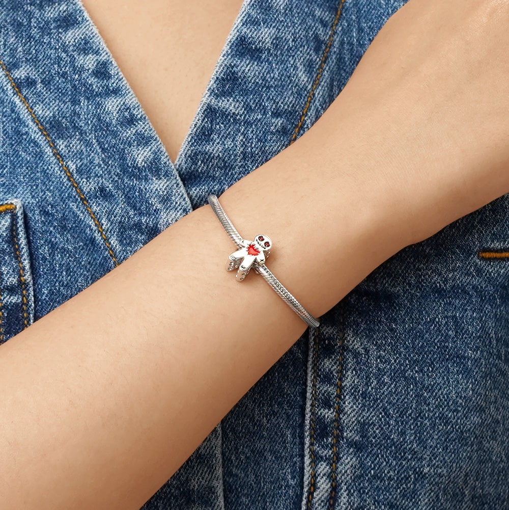 Gnoce Halloween Cursed Gingerbread Man Charm_4