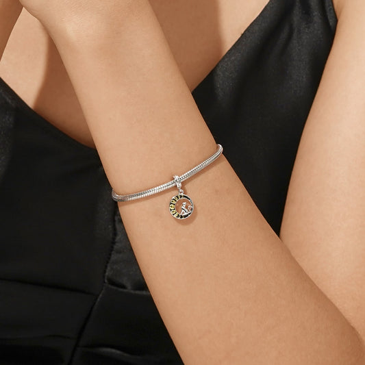 Gnoce Moon Phase Cat Pendant Dangle Charm_7