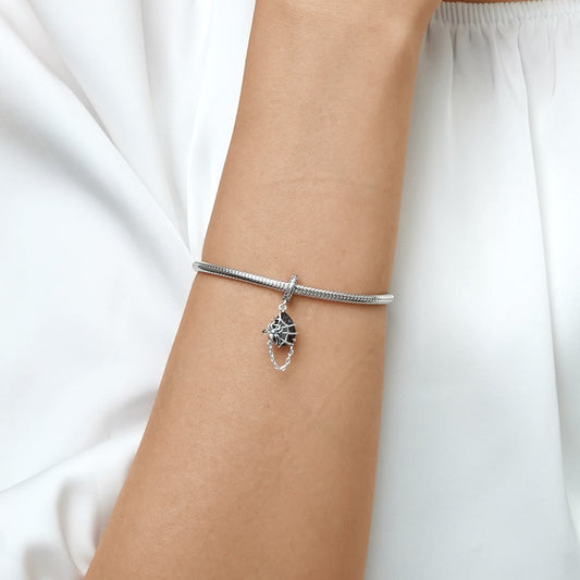 Gnoce Halloween Spider Pendant Dangle Charm_7