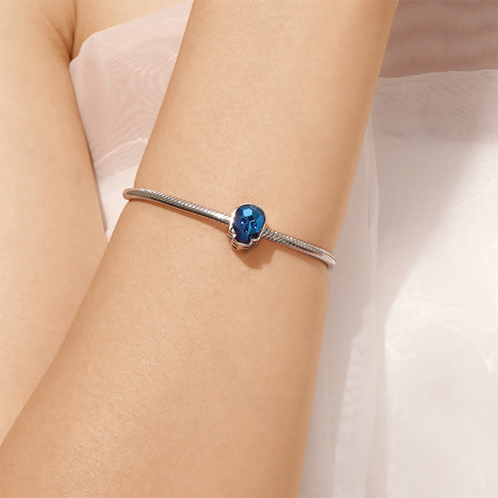 Gnoce Halloween Crystal Skull Charm_5