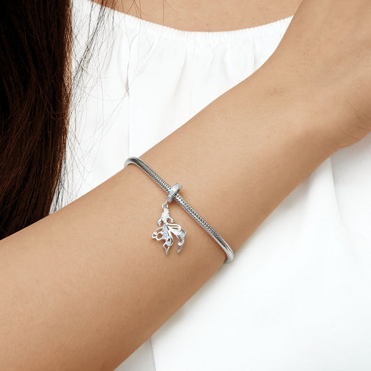 Gnoce Betta Fish Pendant Dangle Charm_4