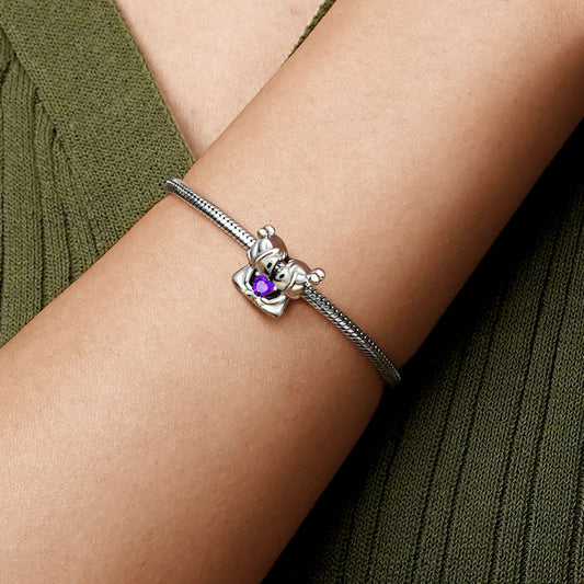 Gnoce Gemini Constellation Embraces Heart Gem Charm_4