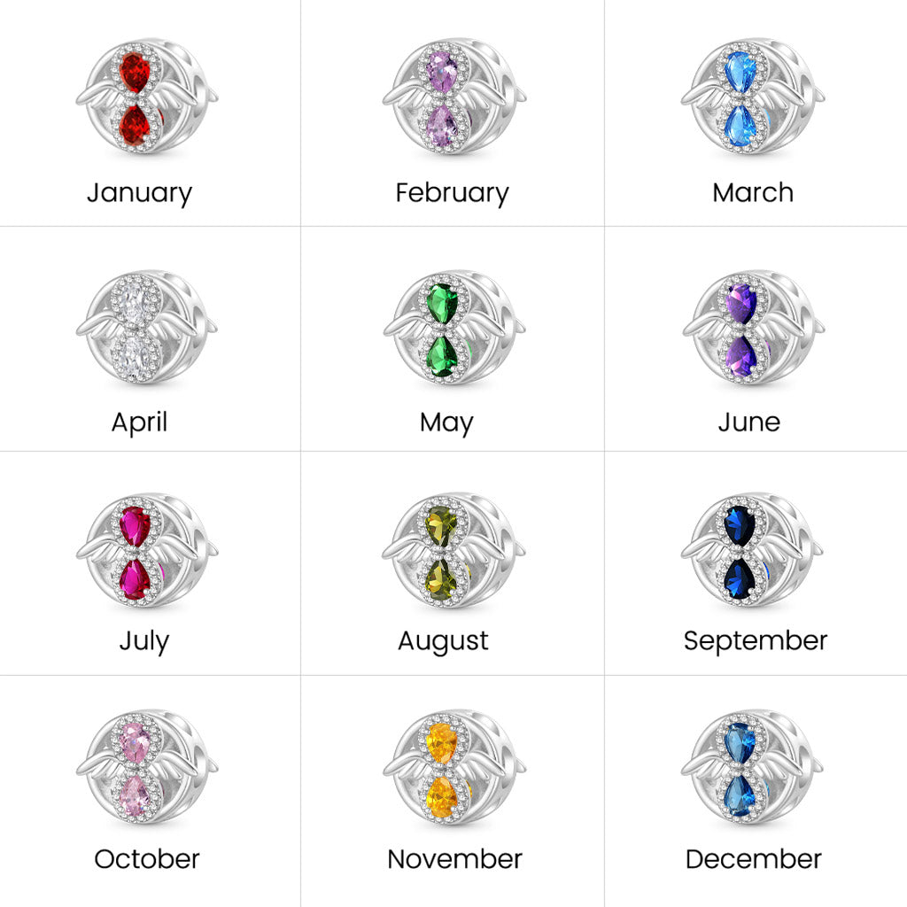 Gnoce Birthstone Infinite Love Charm_6