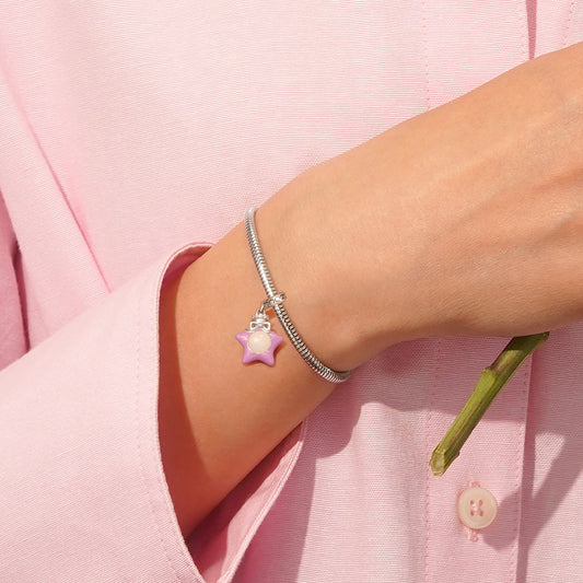 Gnoce Lucky Wish Bottle Star Glow-in-the-Dark Pendant Dangle Charm_7