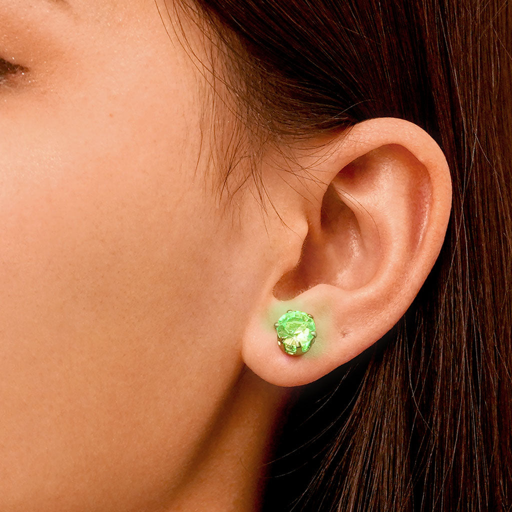 Gnoce Green Party Light-up LED Stud Earring_7