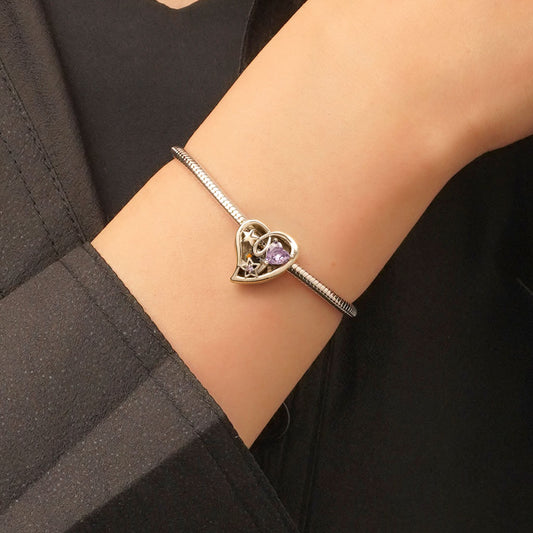 Gnoce Magic Wand Sensor Light-up Wireless Pink Heart Charm_7