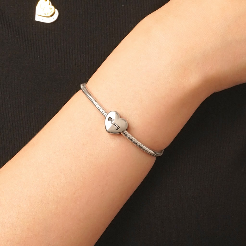 Gnoce "You're My Favorite Asshole" Heart Engravable Charm_6