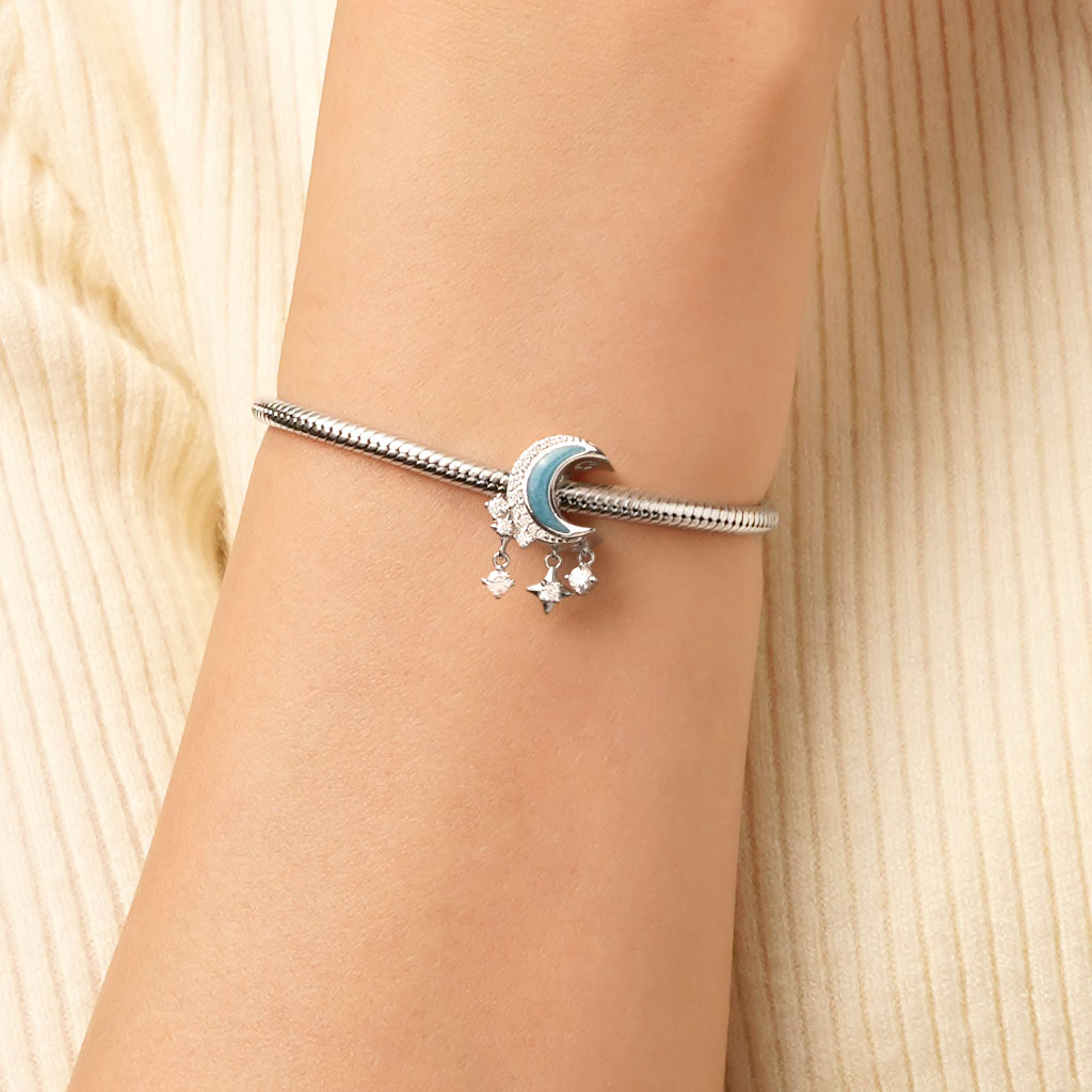 Gnoce Blue Glow-in-the-Dark Moon Charm_5