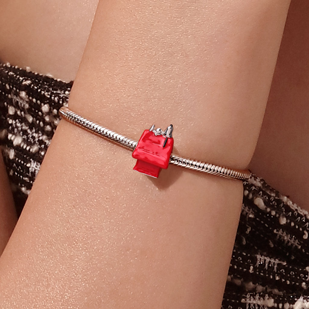 Gnoce Peanuts Snoopy Dog House Charm_6