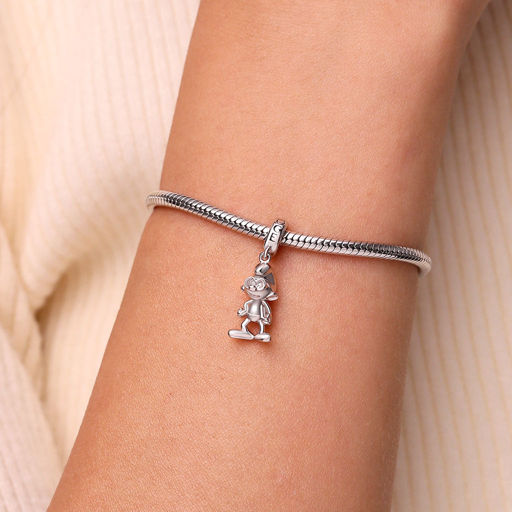 Gnoce Brainy Smurf Pendant Dangle Charm_6