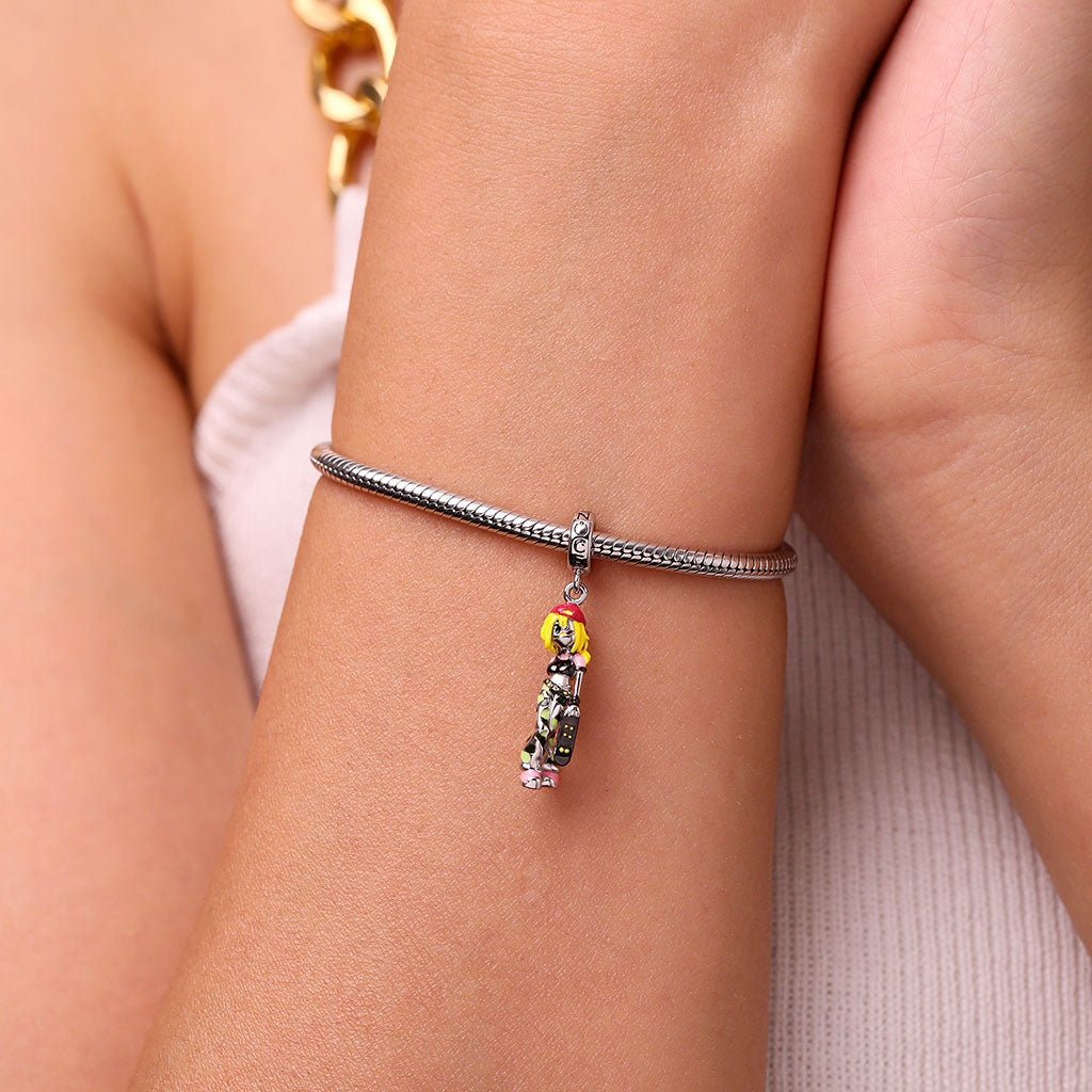 Gnoce Ghosttundra Jay Pendant Dangle Charm_7