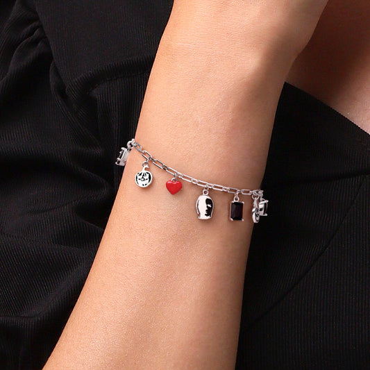 Gnoce Halloween Michael Myers Classic Chain Bracelet_5