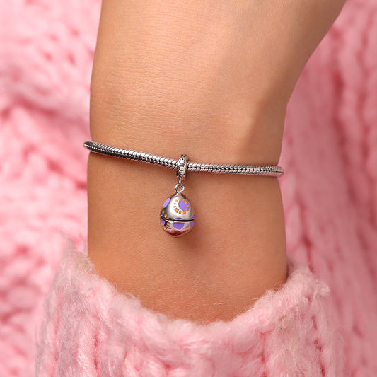 Gnoce Openable Easter Egg-Pocket Black Cat Pendant Dangle Charm_8