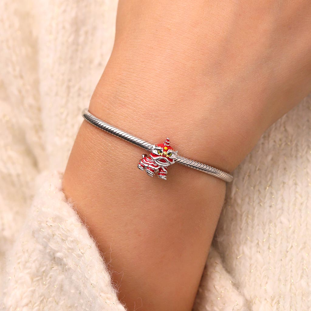 Gnoce Happy New Lion Dance Charm_5