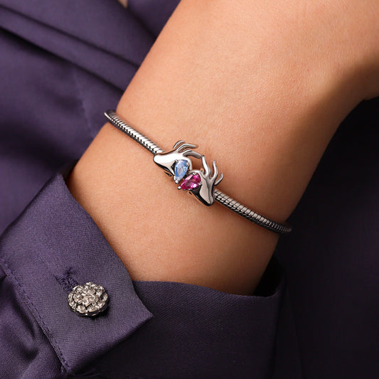 Gnoce Hands with Love Birthstone Charm_6