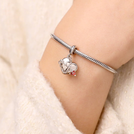 Gnoce One Arrow Pierces the Heart Personalized Pendant Dangle Charm_7