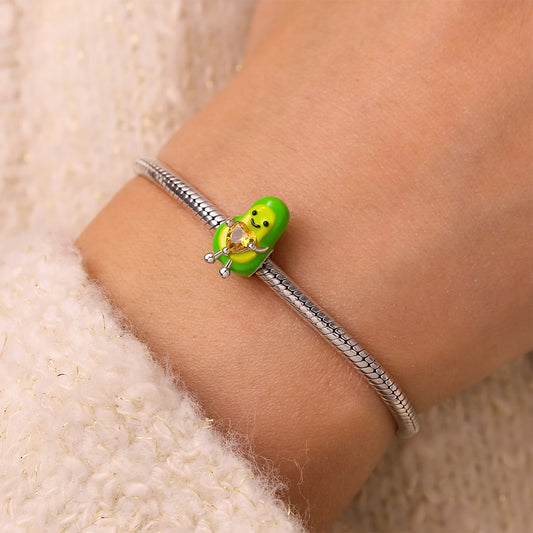 Gnoce Fun Avocado Embraces Love Charm_7