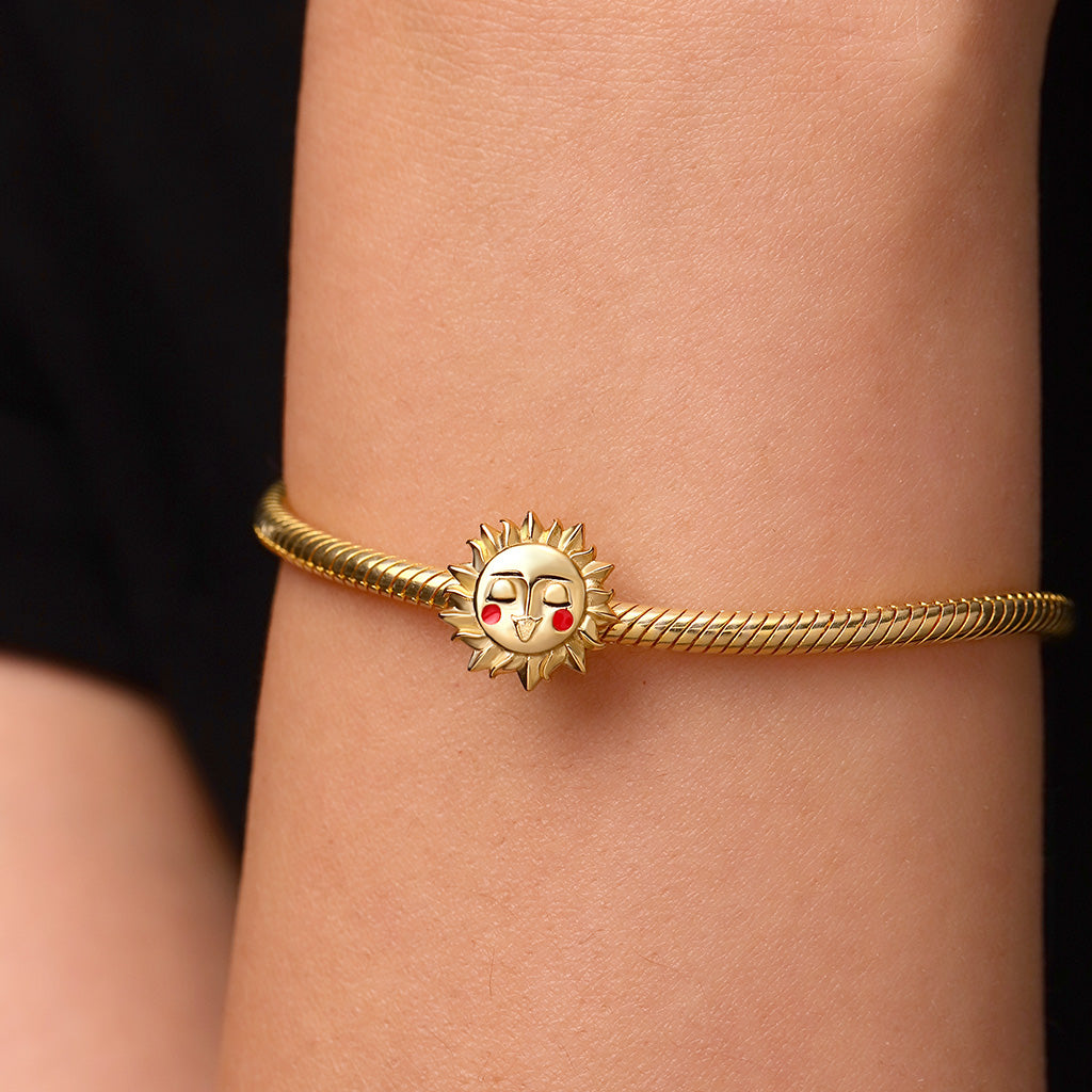 Happy Afternoon Sun Charm_5