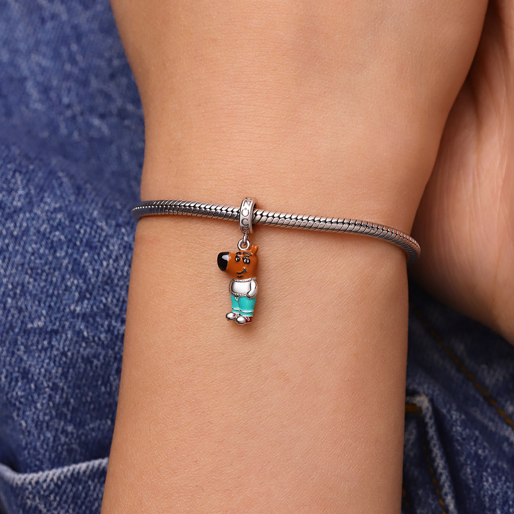 Gnoce Lowkey Chill Guy Solo Pendant Dangle Charm_6