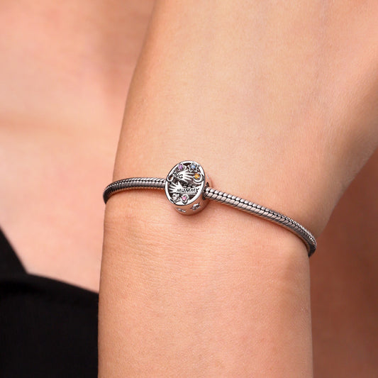 Gnoce Mother's Day HUG MUMMY Personalized Photo Charm_5