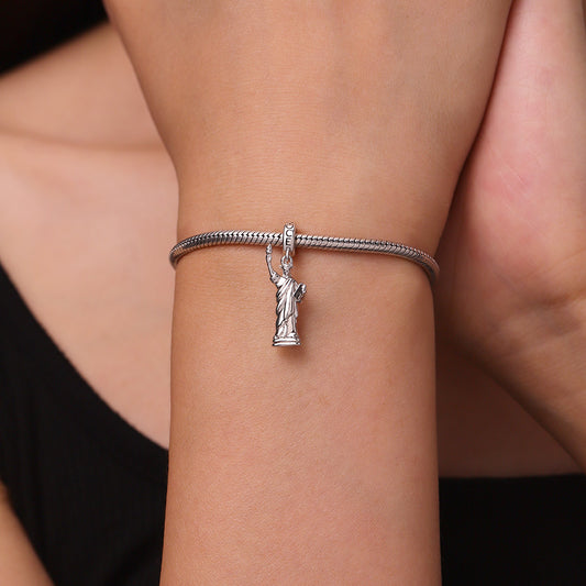 Gnoce City Series - Statue of Liberty Pendant Dangle Charm_6