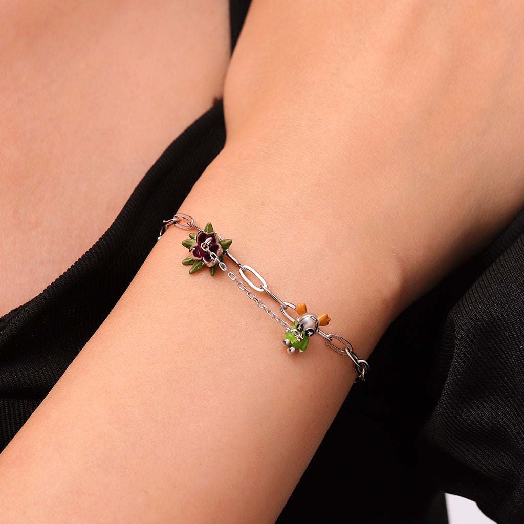 Gnoce Little Nightmares Carnivorous Alone Doll Chain Bracelet_5