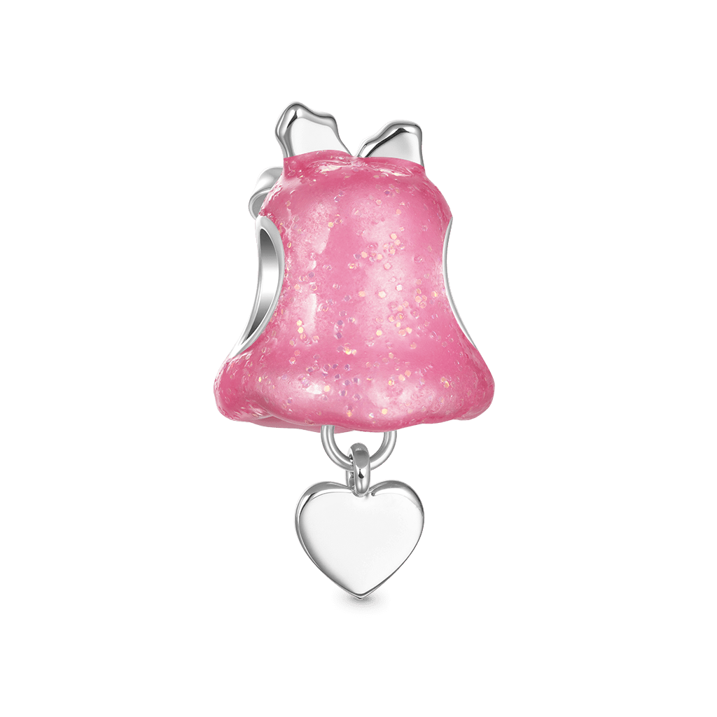 Gnoce Glow-in-the-Dark Christmas Cat Bell Engravable Charm_5