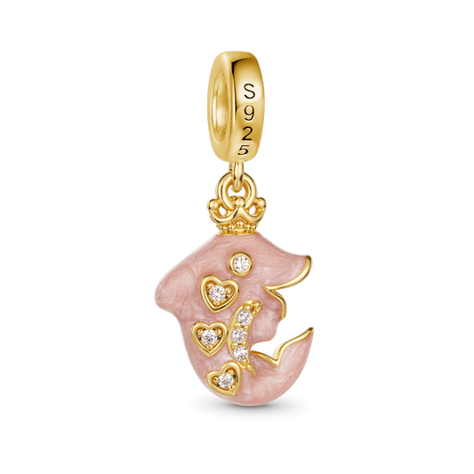 Gnoce Playful Dolphin Pendant Dangle Charm_5