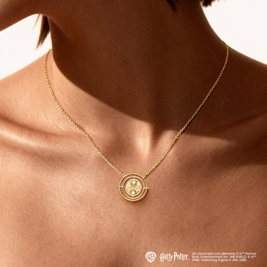 Gnoce Harry Potter Rotatable Time Turner Necklace_3