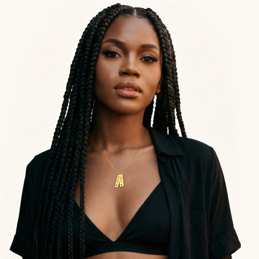 Gnoce Double Personalized Tag Name Necklace_7