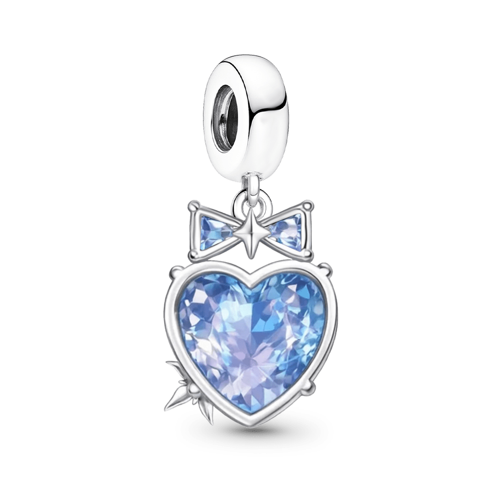 Gnoce Starfish Birthstone Heart Pendant Dangle Charm_5