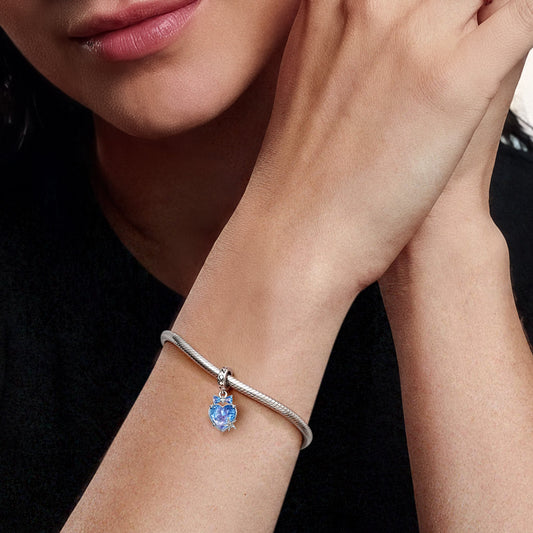 Gnoce Starfish Birthstone Heart Pendant Dangle Charm_2