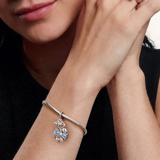 Gnoce Lily of the Valley Pendant Dangle Charm_2