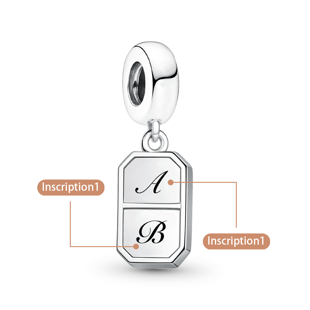 Gnoce Mother & Daughter Customized Birthstone Pendant Dangle Charm_6