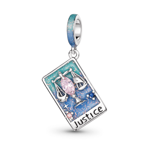 Gnoce Justice Tarot Glow-in-the-Dark Pendant Dangle Charm_2