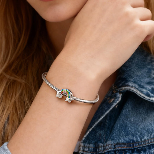 Gnoce Cat Rainbow Bridge Stopper Charm_2