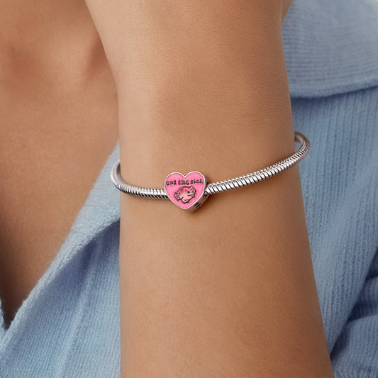 Gnoce “eat the rich” Frog Lucky Heart Charm_2