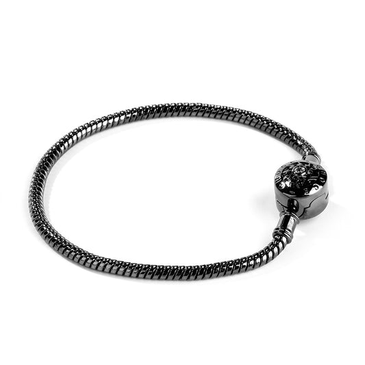 Gnoce "The Moment I Meet You" Elegant 925 Sterling Silver Black Palted Best Gifts For Her_3