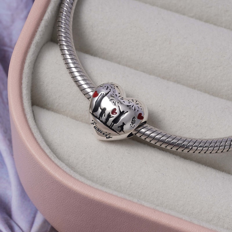 Love of Family Charm Bead Sterling Silver_2
