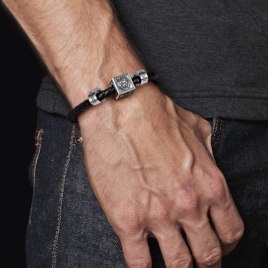 Personalized Charm for Men's Name Bracelet_3